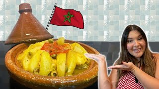 طاجين مغربي بالدجاج والبطاطس - طعم لا يقوم  - بسيط صحي و لذيذ | Moroccan Tajine