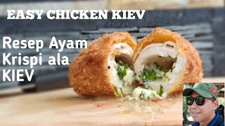 HOW TO MAKE CHICKEN KIEV || Resep Ayam Krispi ala KIEV