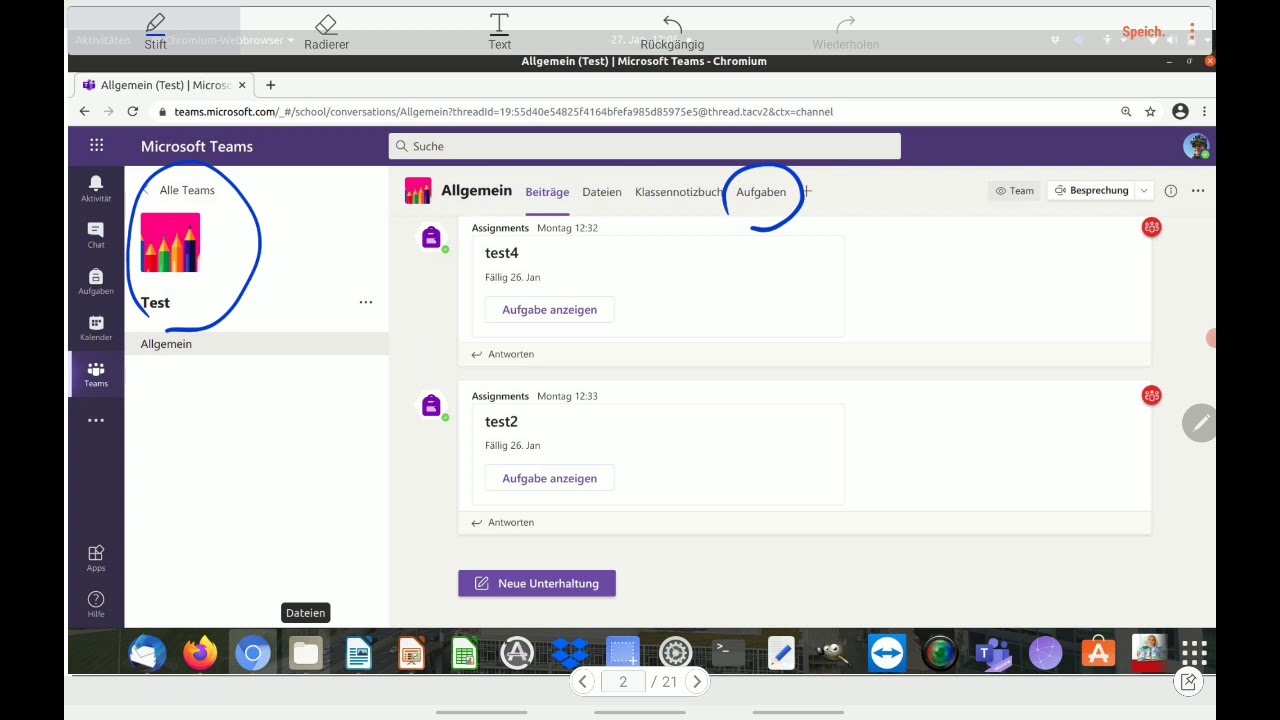 how to use onenote in microsoft teams