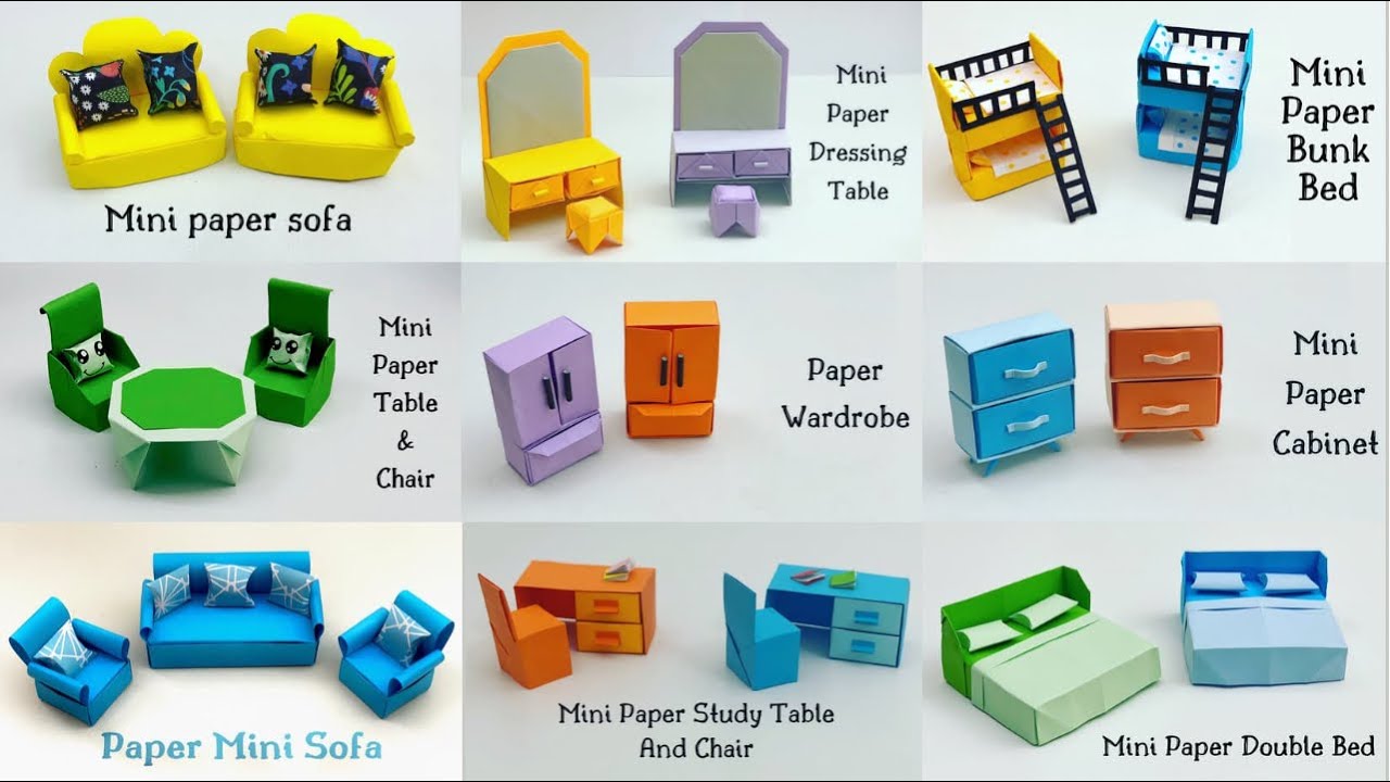 9-easy-mini-paper-furniture-craft-ideas-paper-craft-doll-house-craft