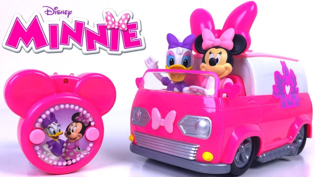 Voiture Télécommandée Minnie Mouse Happy Helper's Van