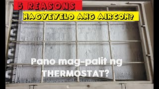 Pano Magpalit ng THERMOSTAT | AIRCON ICE BUILD UP TROUBLE