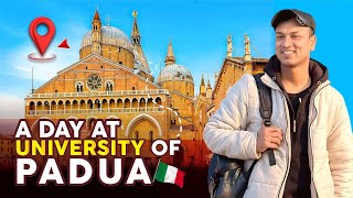 A Day As An International Student at UNIVERSITY OF PADOVA | Use headphone for better audio
