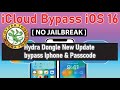 Hydra tool new iphone update bypass icloud  passcode