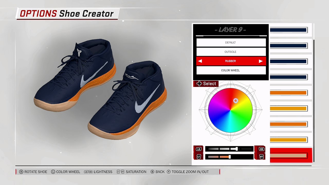 NBA 2K18 Shoe Creator - Nike Kobe AD Mid "Rise"