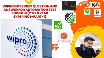 Wipro Interview Question and Answer for Automation Test Engineer(2 to  8 year Experince-Part-1)