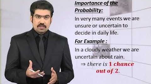 Math - Fsc Part 1 Chapter 7 Introduction To Probability  - Math