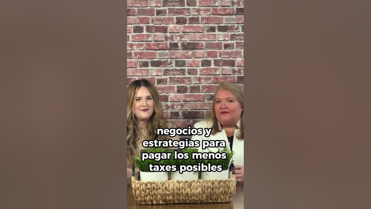 Seminario Cómo Pagar Menos Taxes en USA YouTube