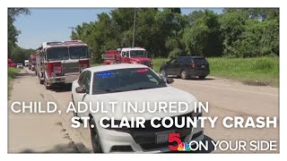 Child, adult injured in St. Clair County crash, residents call it 'Dead Man Curve'