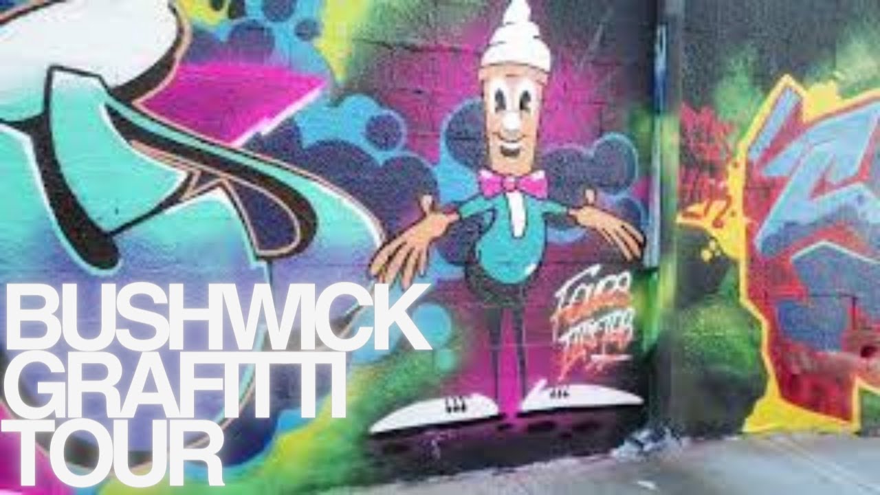 【4K HDR】Exploring Bushwick Graffiti District NYC 🇺🇸