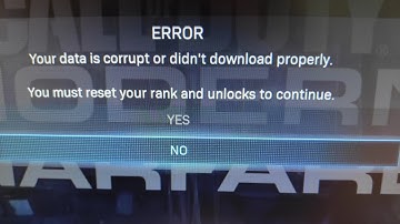 Fix Cod Modern Warfare Corrupt Data Message 1.13 (Description for instructions)