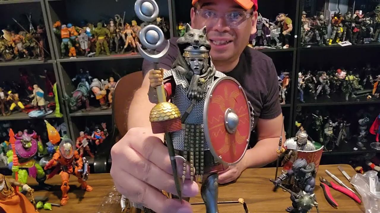 Combatants Fight For Glory Aulus the Signifer figure unboxing  XesRay Studio thefrenchspy81 