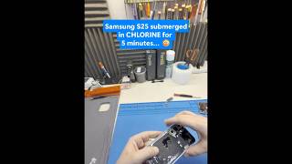 Samsung S25 vs CHLORINE