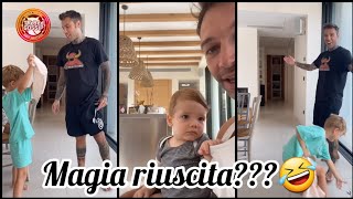 Fedez fa una magia a Leone: La reazione di Edoardo🤣