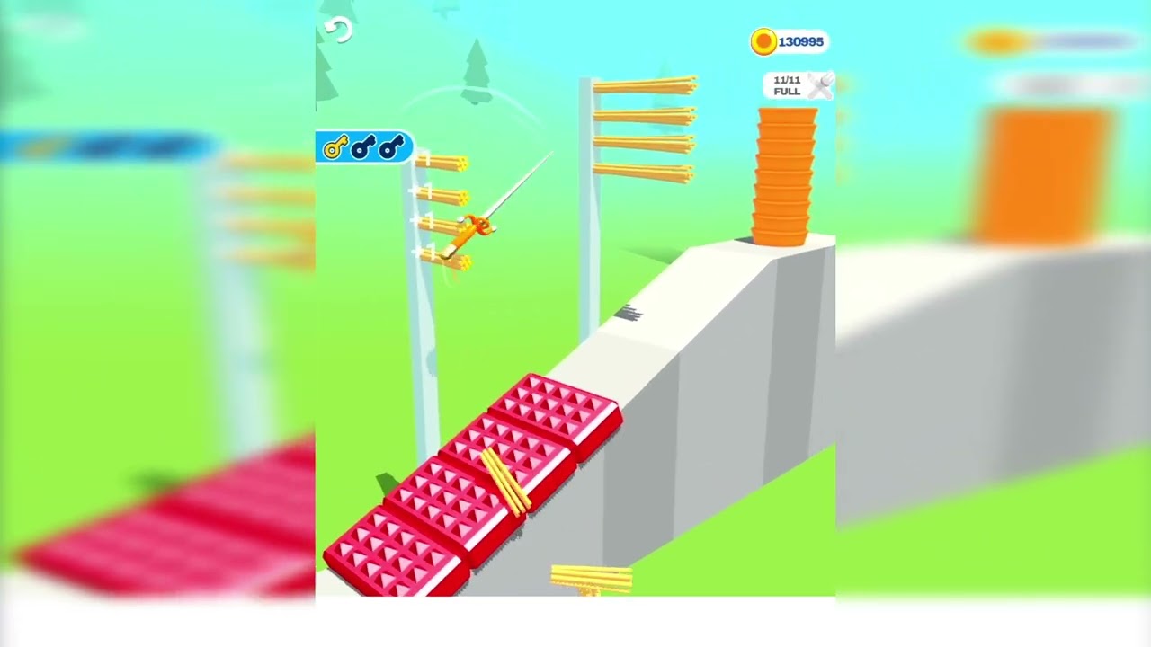 Slice it All! 🔥❤️‍🔥👩‍❤️‍💋‍👩 Very Satisfying And Relaxing ASMR Slicing Game Level 254