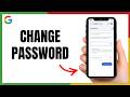 Change Google password in seconds | No confusion