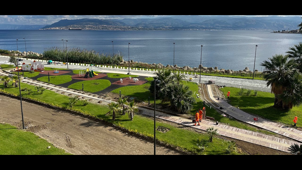 Viaggio nel cantiere dell'ex Fiera di Messina. Il nuovo parco aprirà in primavera