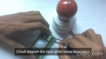 automatic room light control using pir sensor without arduino 9886140569
