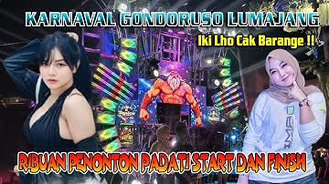 LIVE KARNAVAL GONDORUSO LUMAJANG | ANGAL X DJ MARETH | KARNAVAL PALING SPECTAKULER 2025
