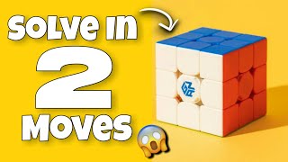 Rubik's Cube Solve In 2 Moves 😱 || S_Cuber