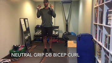 Neutral Grip DB Curl