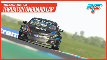 Onboard Lap of Thruxton Circuit in rFactor 2