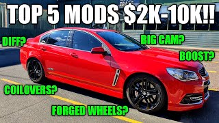 Top 5 Performance Mods $2,000-$10,000 - VE/VF Commodore