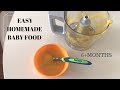 HOMEMADE BABY FOOD | READY FOR SOLIDS! 6 MONTHS +