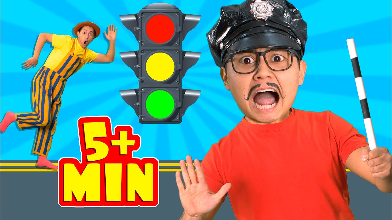 Traffic Safety Song  More Nursery Rhymes  Kids Songs  Tigi Boo