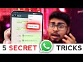 Top 5 New Secret WhatsApp Tricks & Hidden Tricks That NOBODY Knows!! 2020