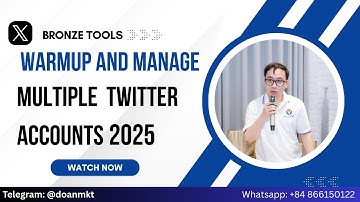 Auto Warm Up Multiple Twitter/x Account 2025