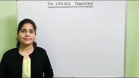 The Laplace Transform (Lec-01)
