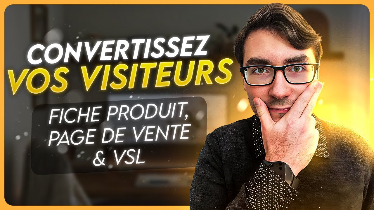 rédiger une page de vente, une VSL ou une fiche produit qui convertit grâce au copywriting