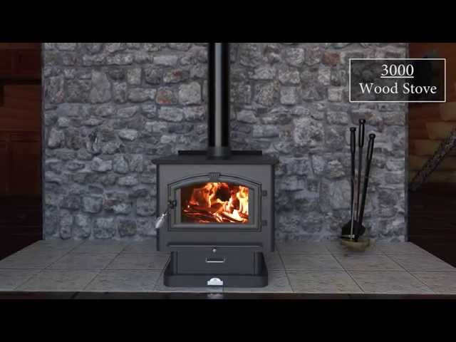 3000 Wood Stove Feature Video - YouTube