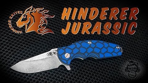 Monkey Edge TV: Rick Hinderer Knives Jurassic