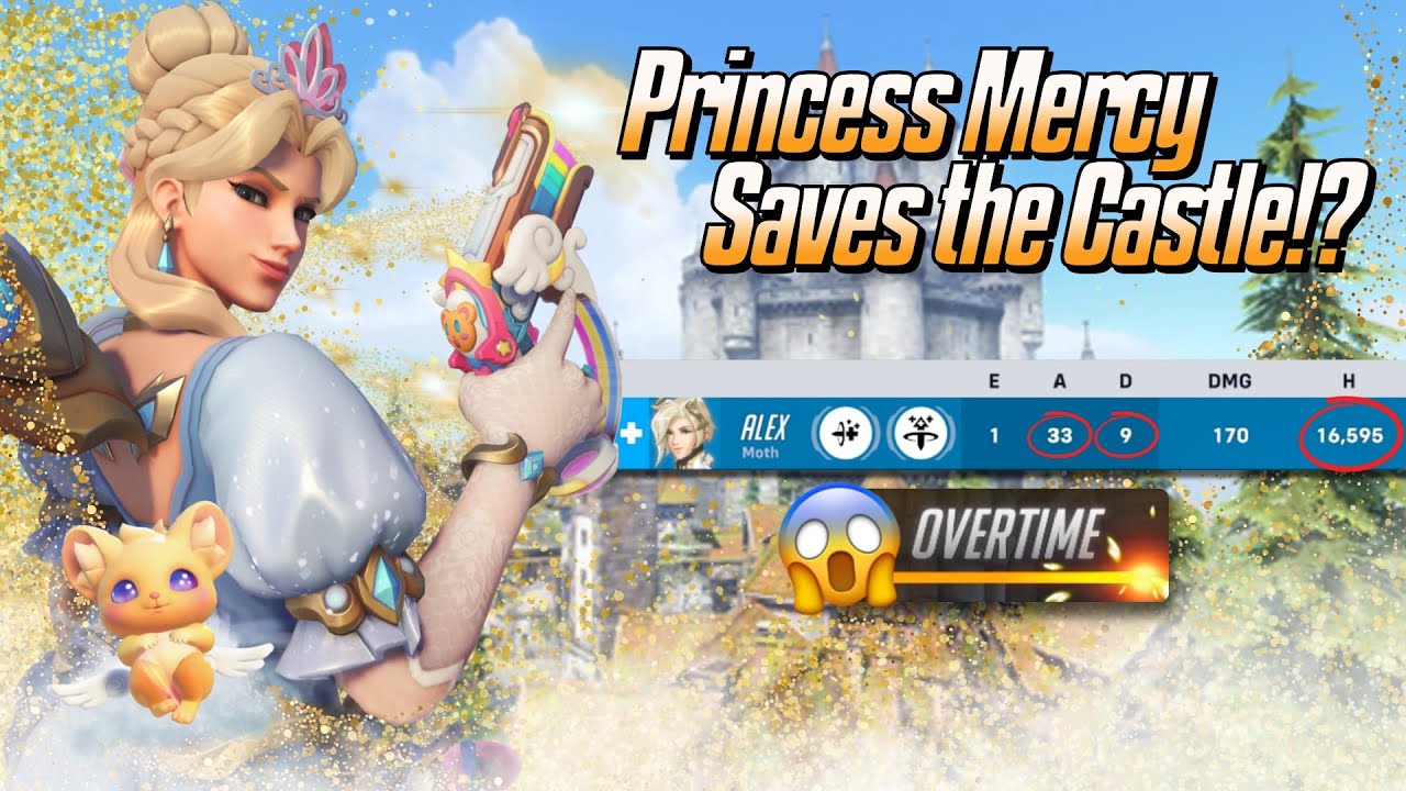 Mercy Save Princess Mercy Saves the Castle!? 😱 - Top 500 Mercy Gameplay ...
