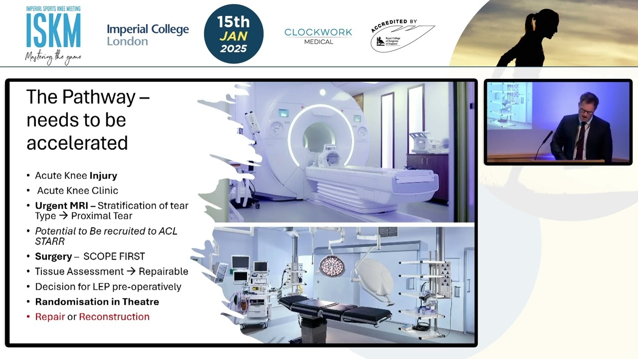 The ACL STARR Study – ACL Repair vs Reconstruction | Assoc. Prof. Stephen McDonnell