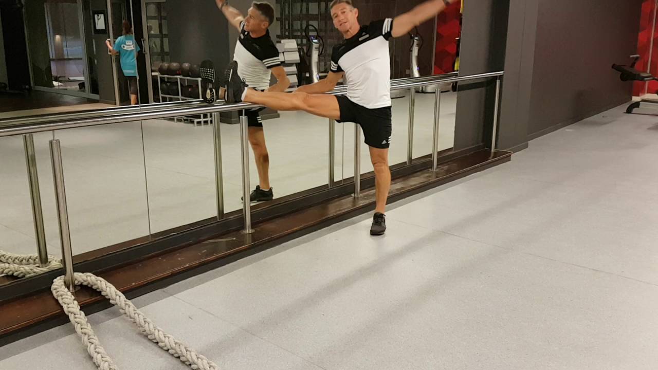 Strech Rails F15) Rail Stretch - FunctionalFitnessWorkouts.com - YouTube
