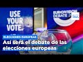 En el hemiciclo y con preguntas del público: así será el debate de las elecciones europeas