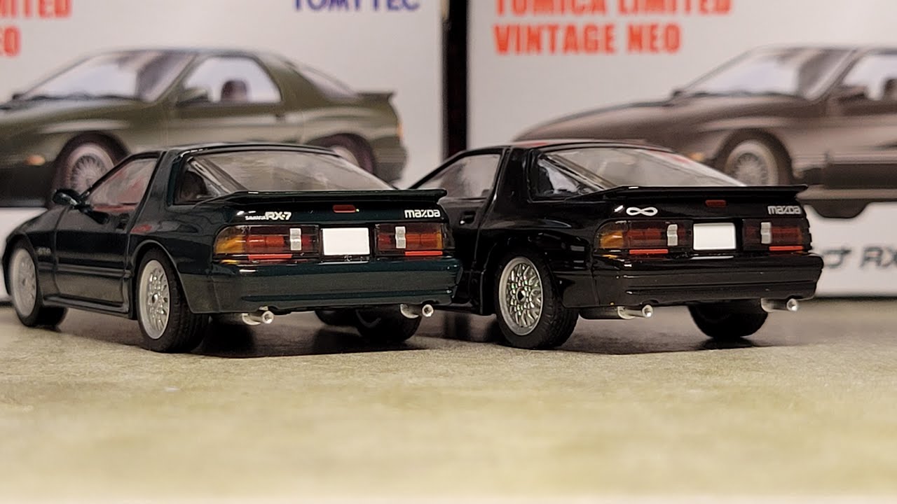 TOMYTEC LV-N192e LV-N192f | Mazda Savanna RX-7 éfini and RX-7