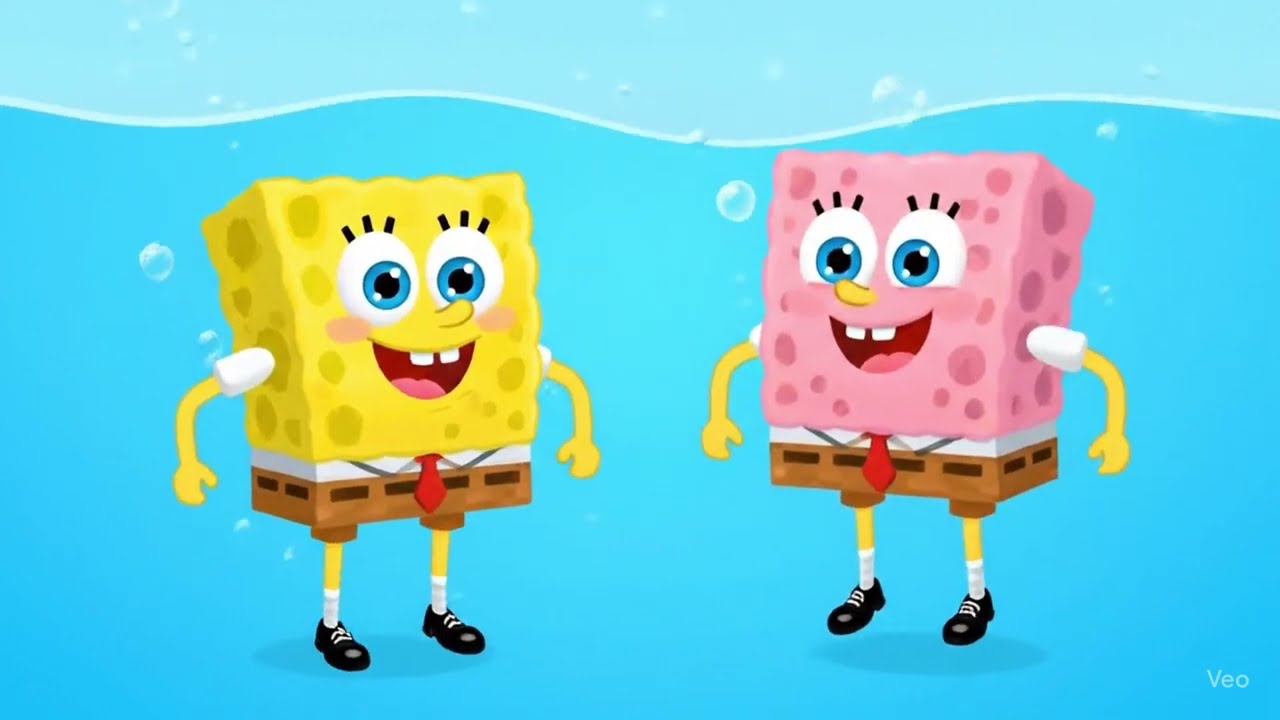 Sponge Friendship & Hickory Dickory Dock – Fun Animated Story & Rhyme for Kids! 
