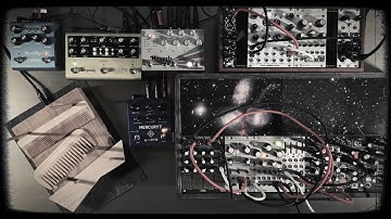 Outer Space Electronic Wood Block With Modular and Pedals
