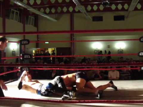 RWA Rumble in Runcorn 28/11/09 baby faced pitbull (Champion) vs springbok mathews