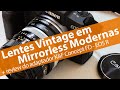 Adaptando lentes antigas em câmeras mirrorless + opinião sobre o adaptador FD - EOS R da K&F Concept