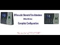 ZKTeco U350 Fingerprint Time Attendance Management System Full Tutorial