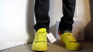 adidas supercolor yellow