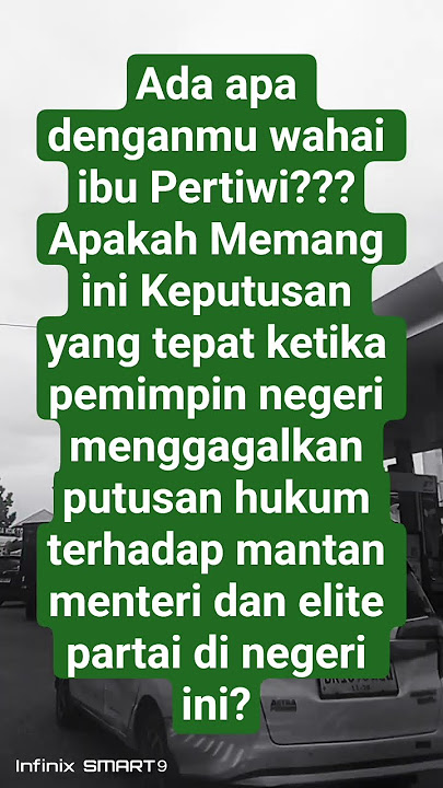 apakah ini memang langkah tepat pemimpin negeri ini?