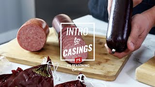 Introduction to Casings | PS Seasoning | Natural, Collagen & Fibrous Casings