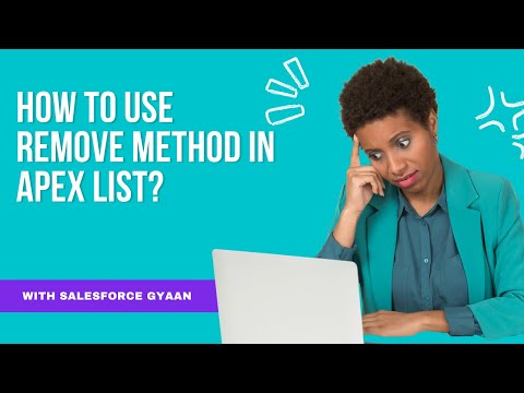 How to use remove method in Apex list? ||  Collection in salesforce || DML Operations