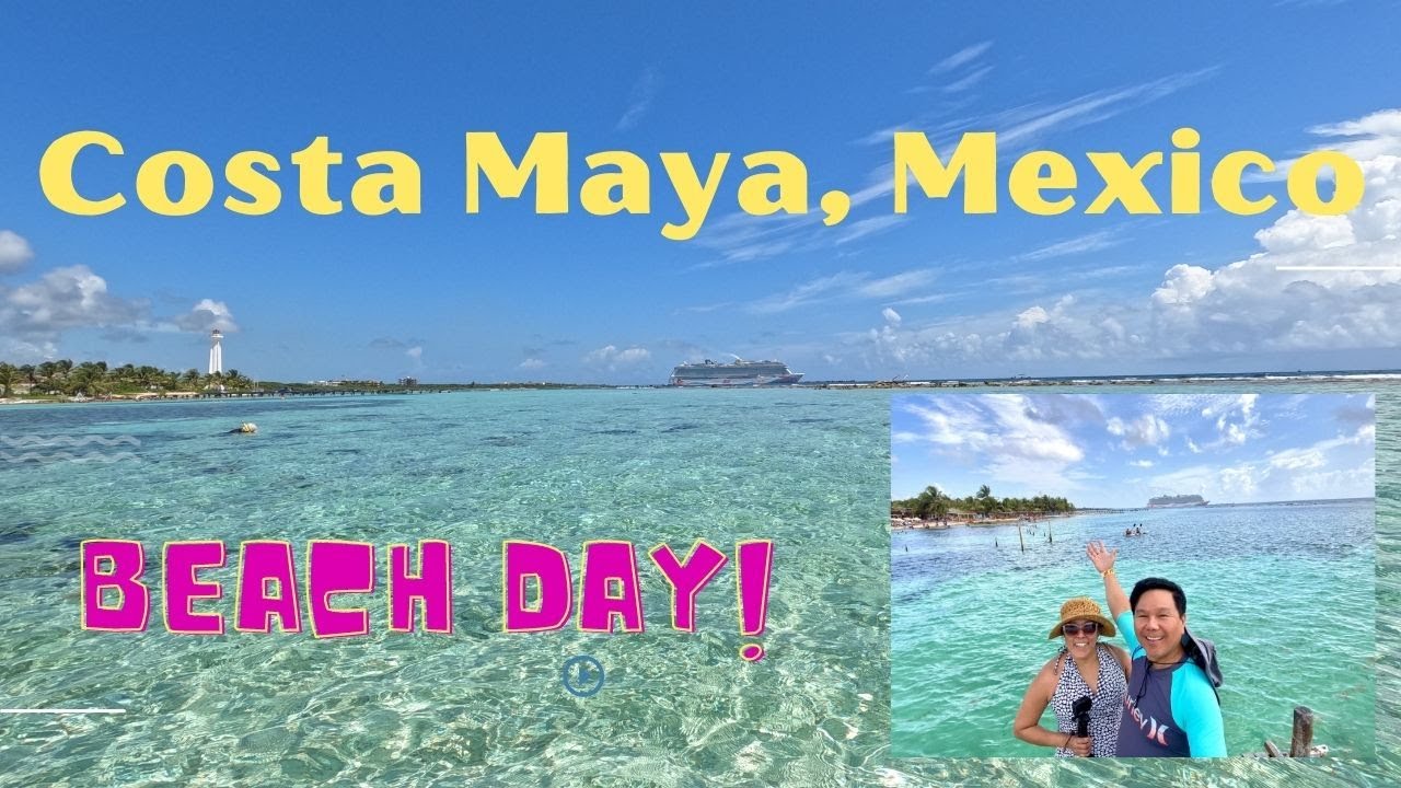 NCL-JOY | Mahahual, Costa Maya, Mexico | BEACH ESCAPE #NCL #norwegianjoy  #Thisiscostamaya - YouTube